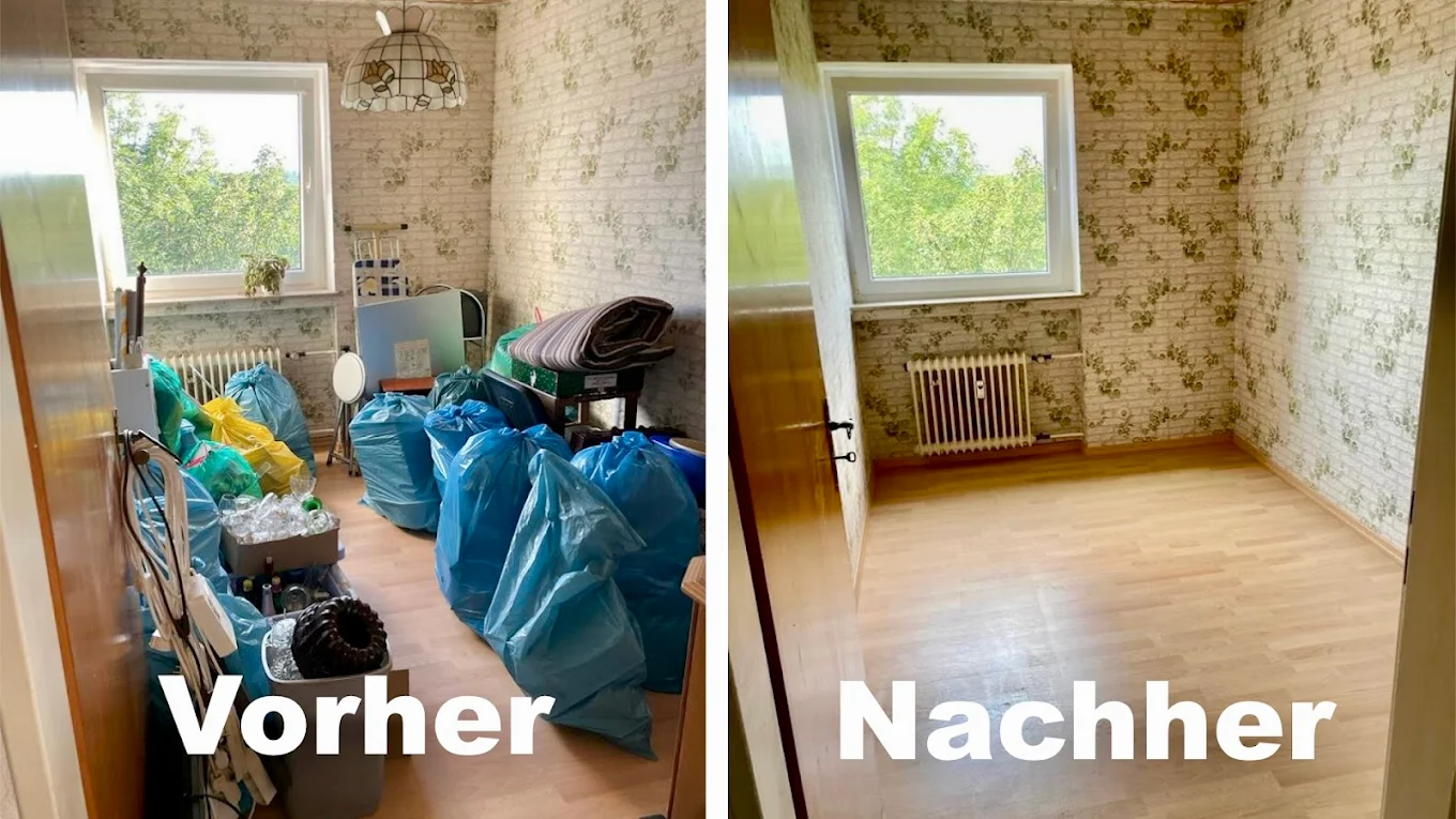 Vorher Nachher Vergleich