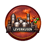 Das Icon stellt das Industriegebiet von Leverkusen dar